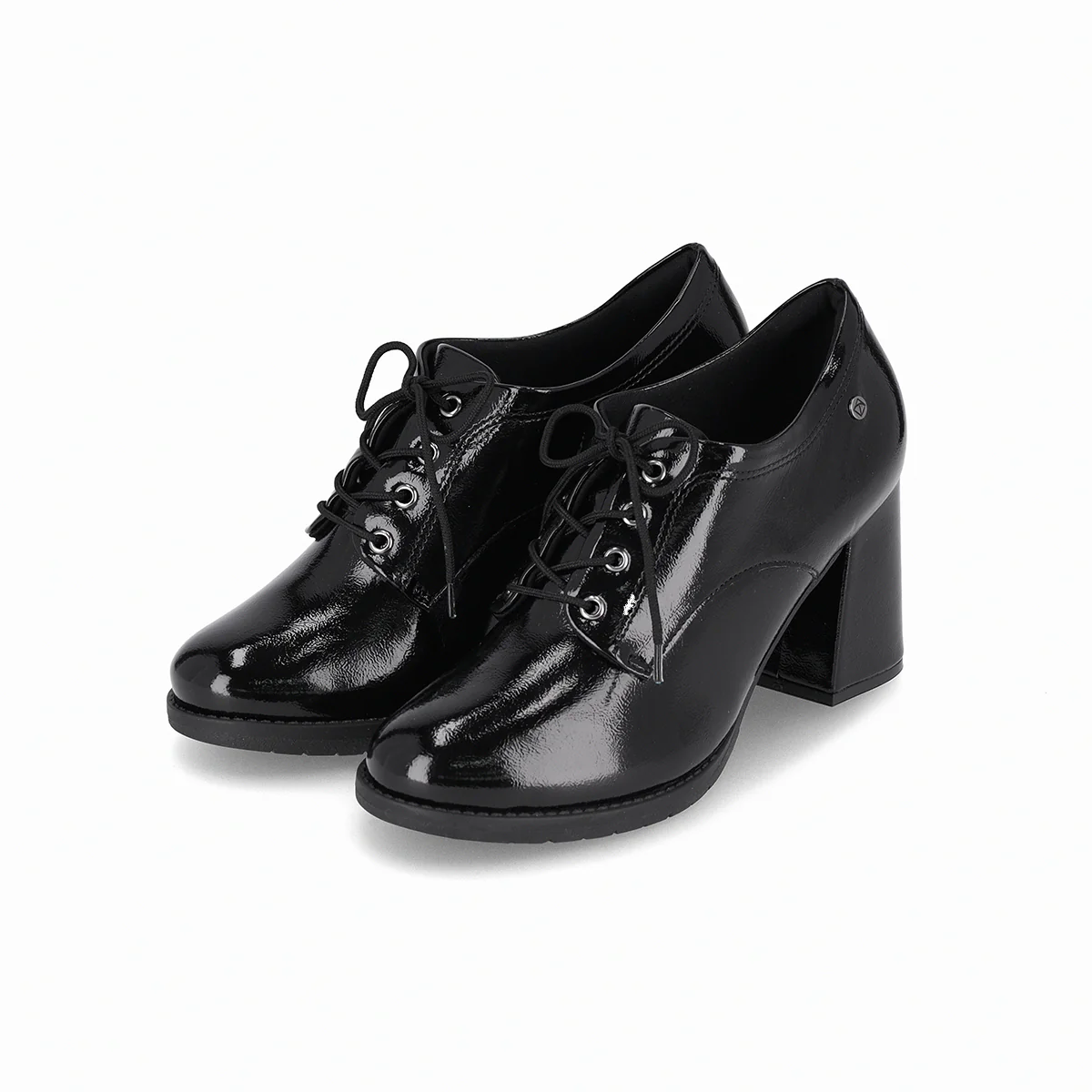 Zapato tacón alto 7.5 cm con agujetas – Elisete
