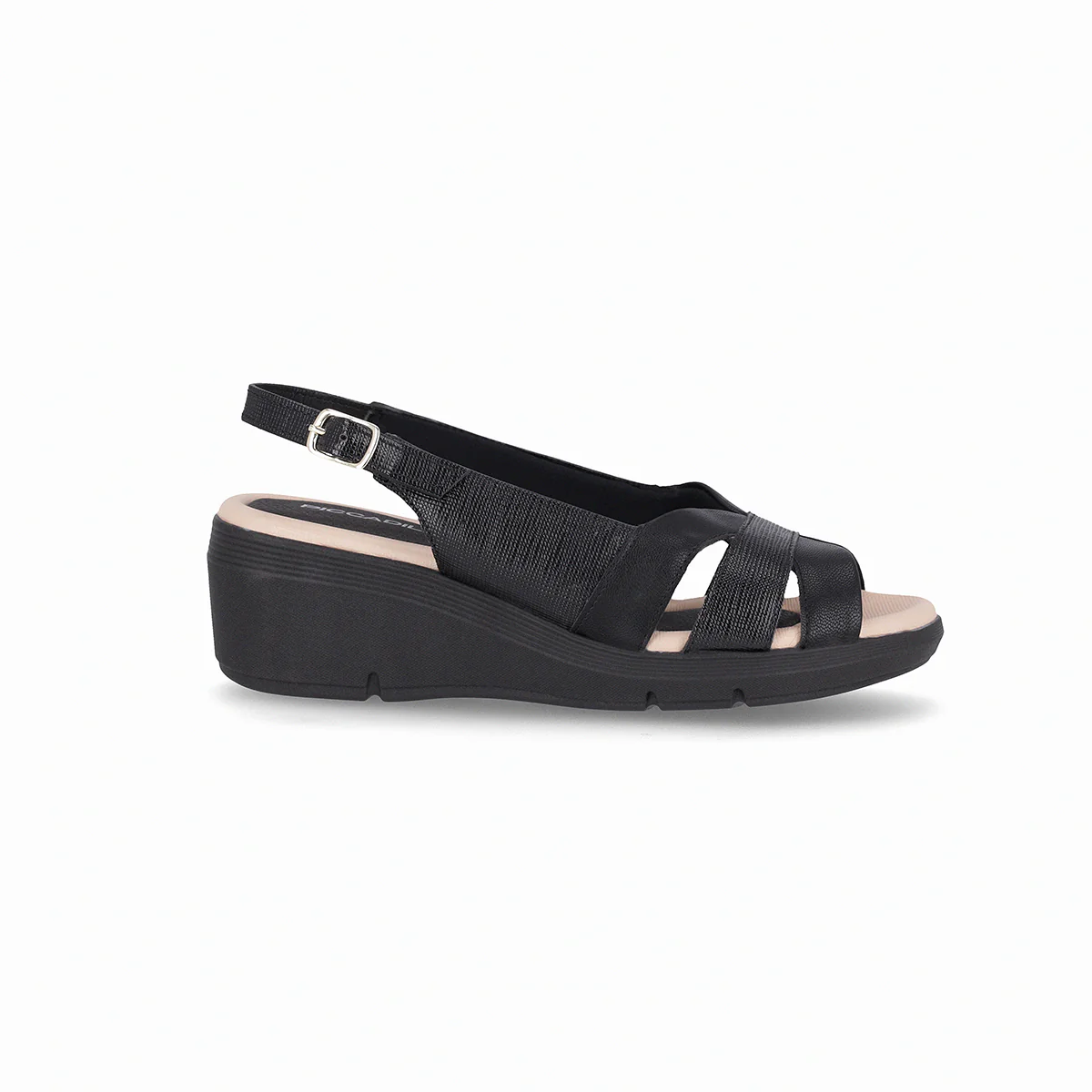 Slingback tres tiras engarzadas al centro – Cecilia - Imagen 5