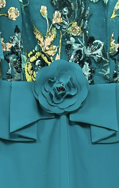 Vestido Madrina capa - Imagen 3