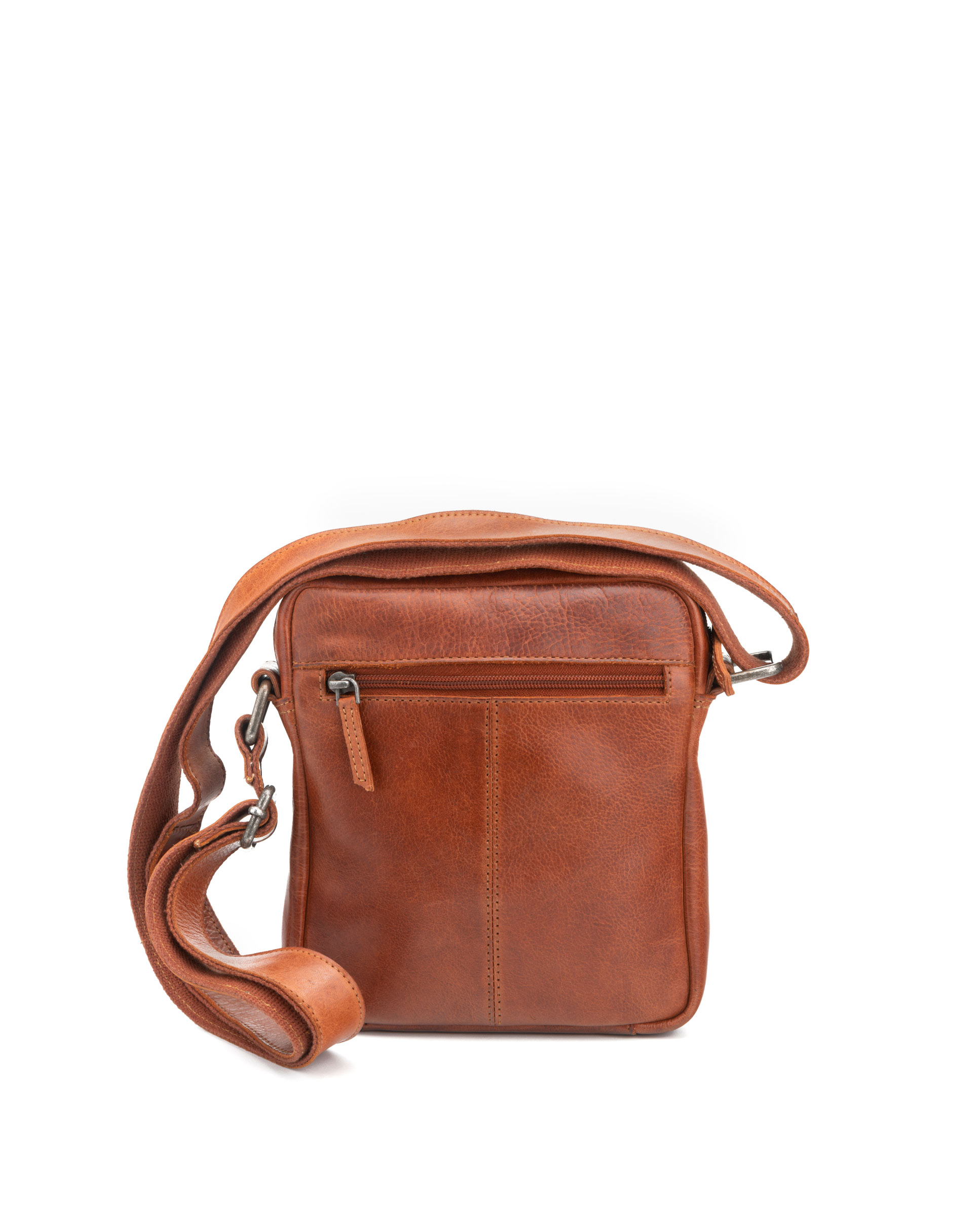 Bolso bandolera en piel Nihal ST3025 cuero