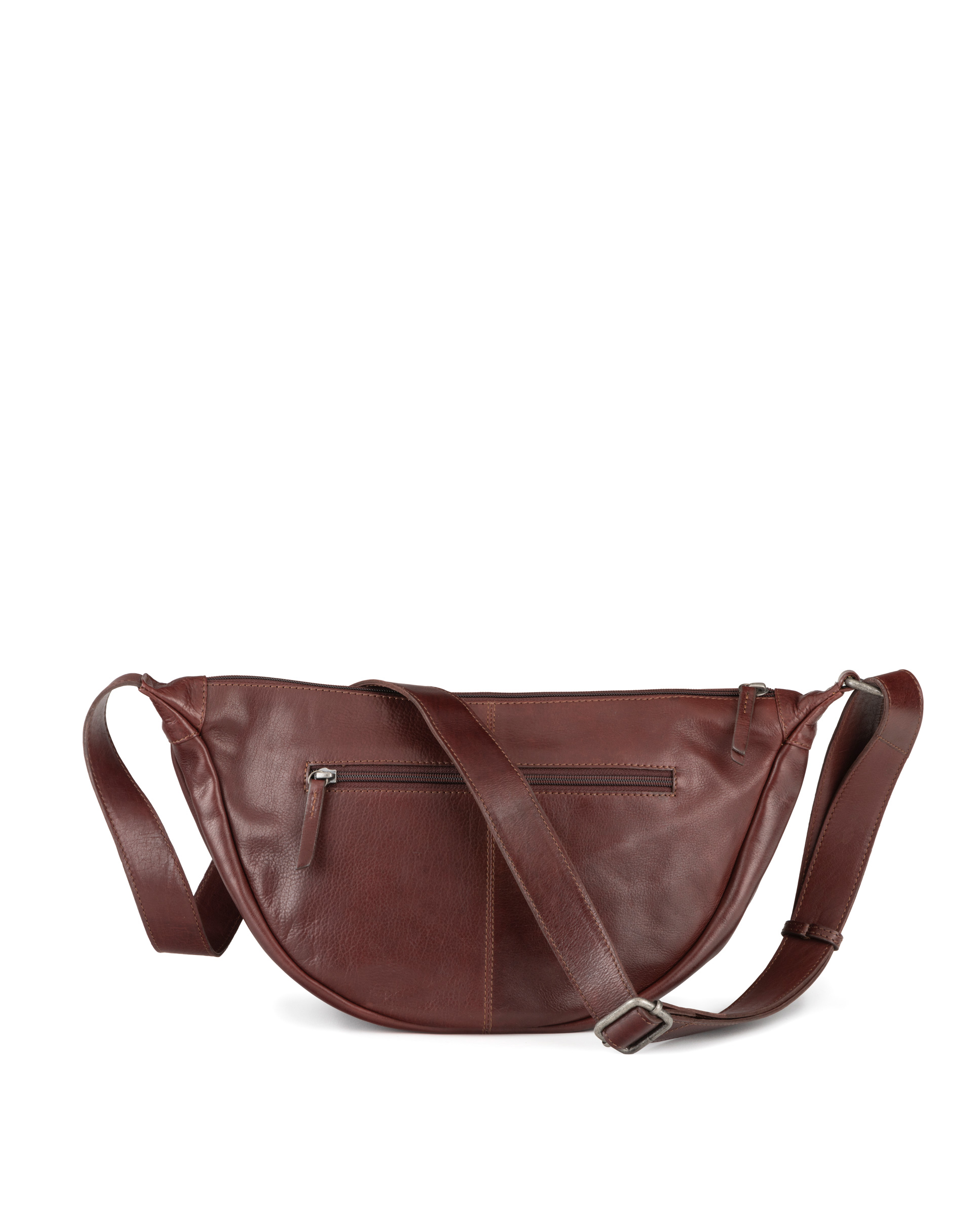 Bolso góndola de mujer en piel lavada Chara ST3249 marrón