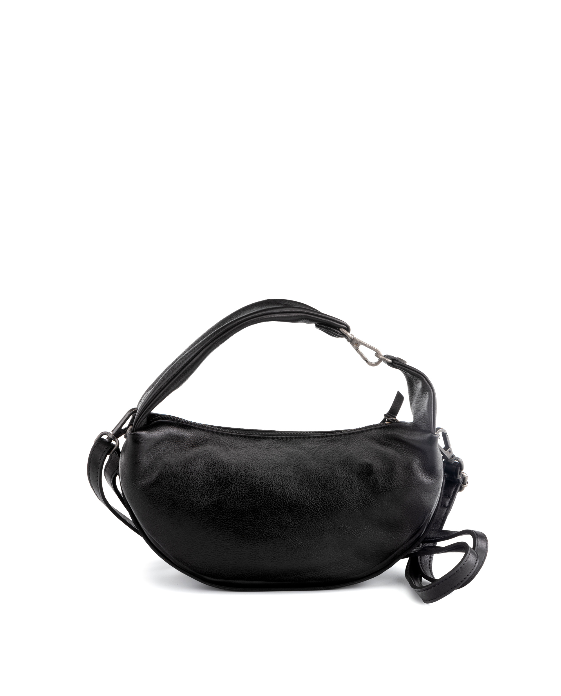 Bolso Chara ST3251 de mujer en piel lavada color negro
