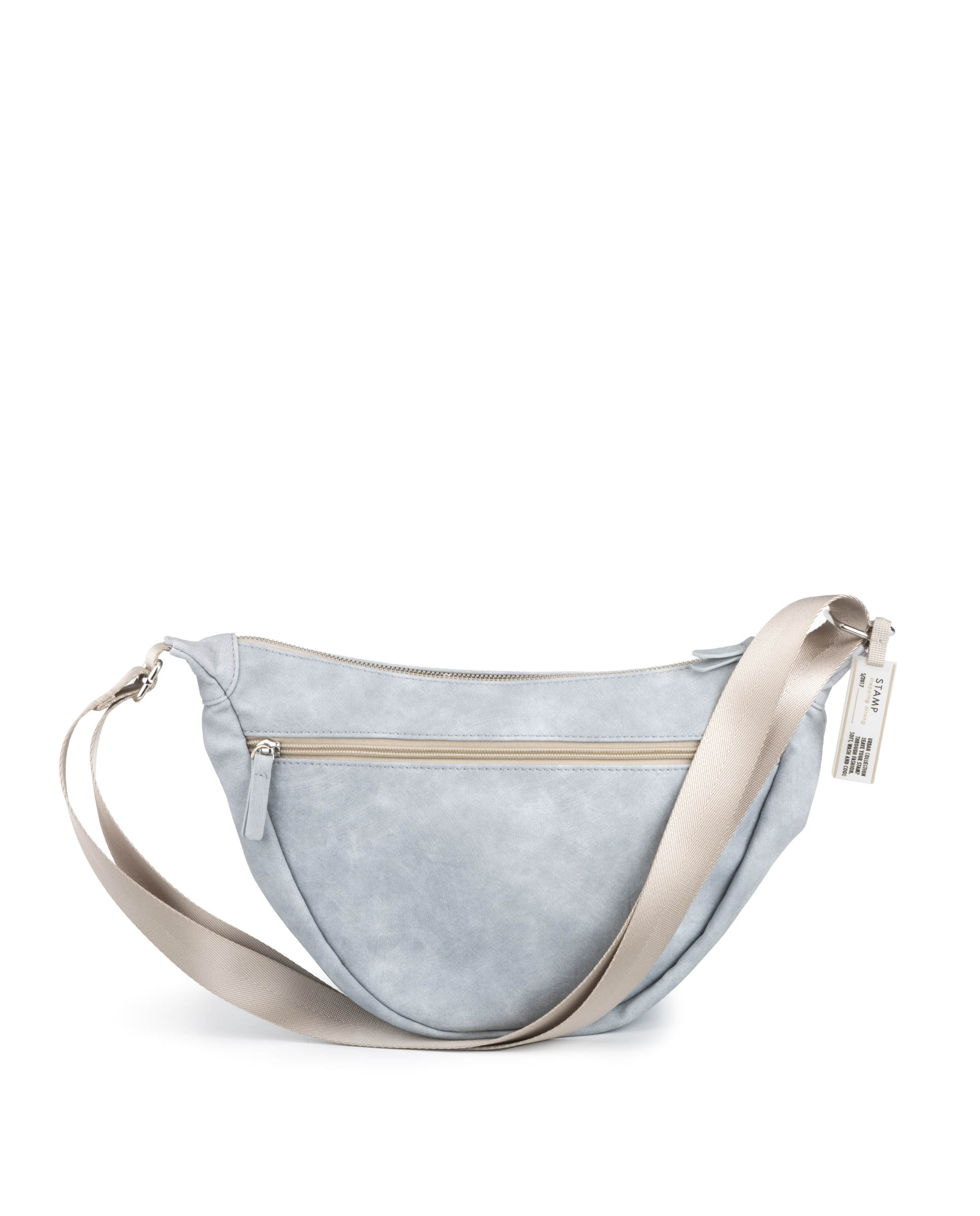 Bolso góndola grande de mujer en ecopiel ST8602 Atik azul
