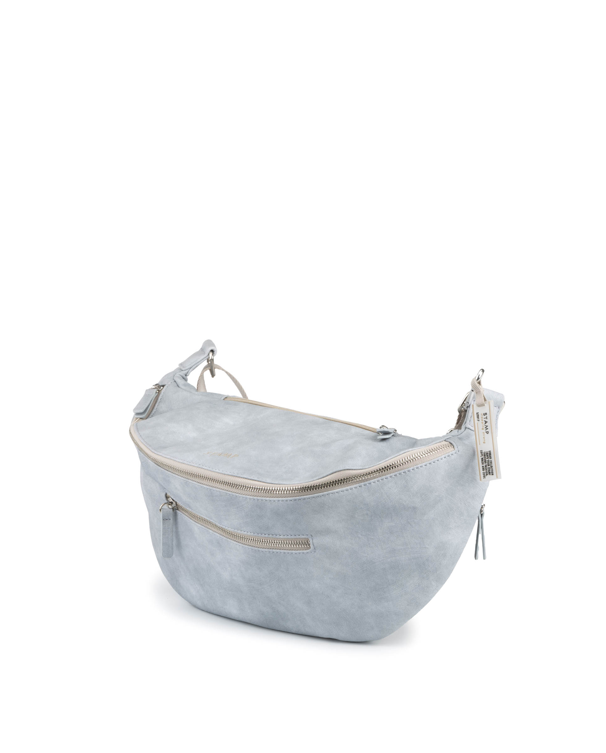 Bolso grande de mujer en ecopiel ST8603 Atik azul