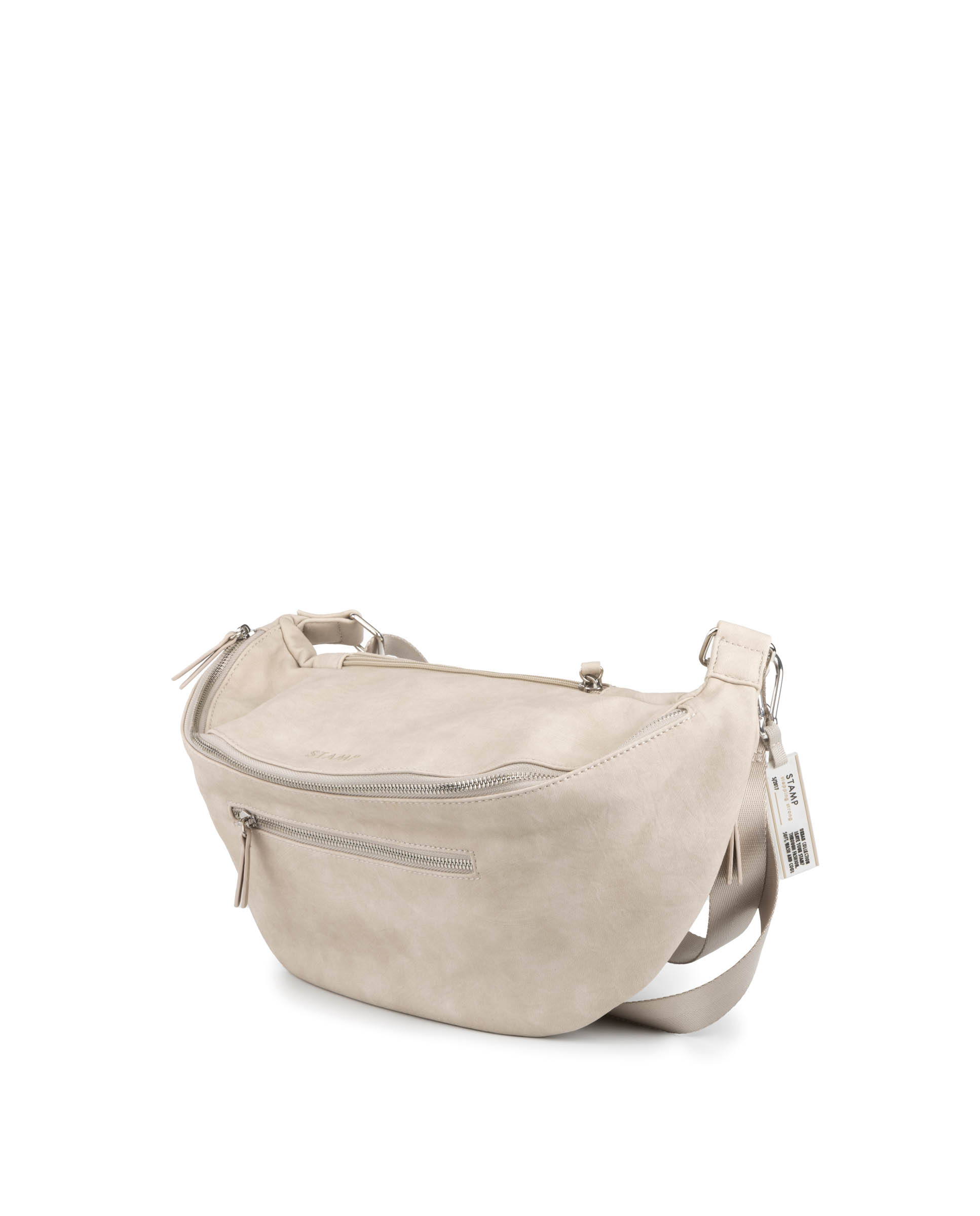 Bolso grande de mujer en ecopiel ST8603 Atik beige