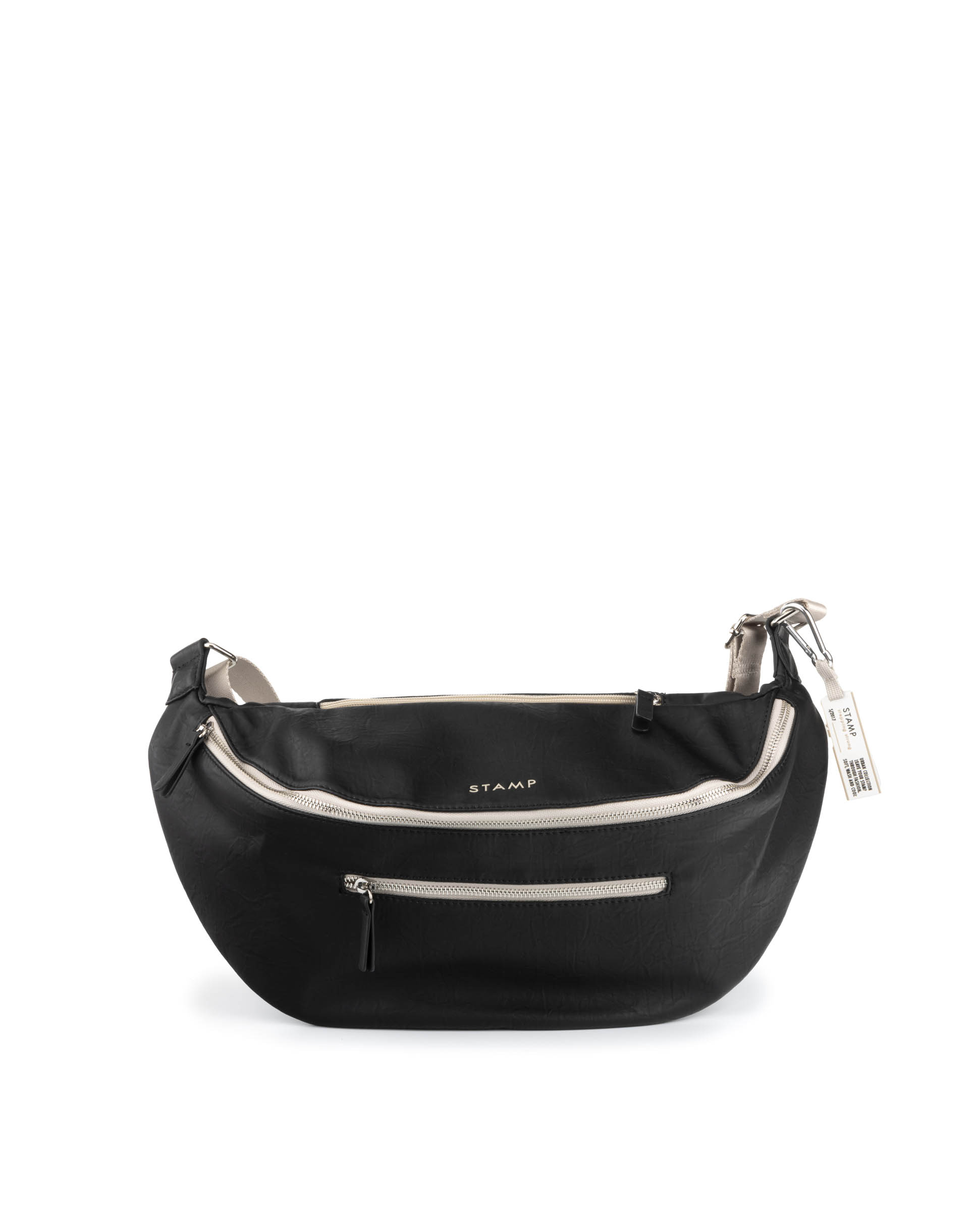 Bolso grande de mujer en ecopiel ST8603 Atik negro