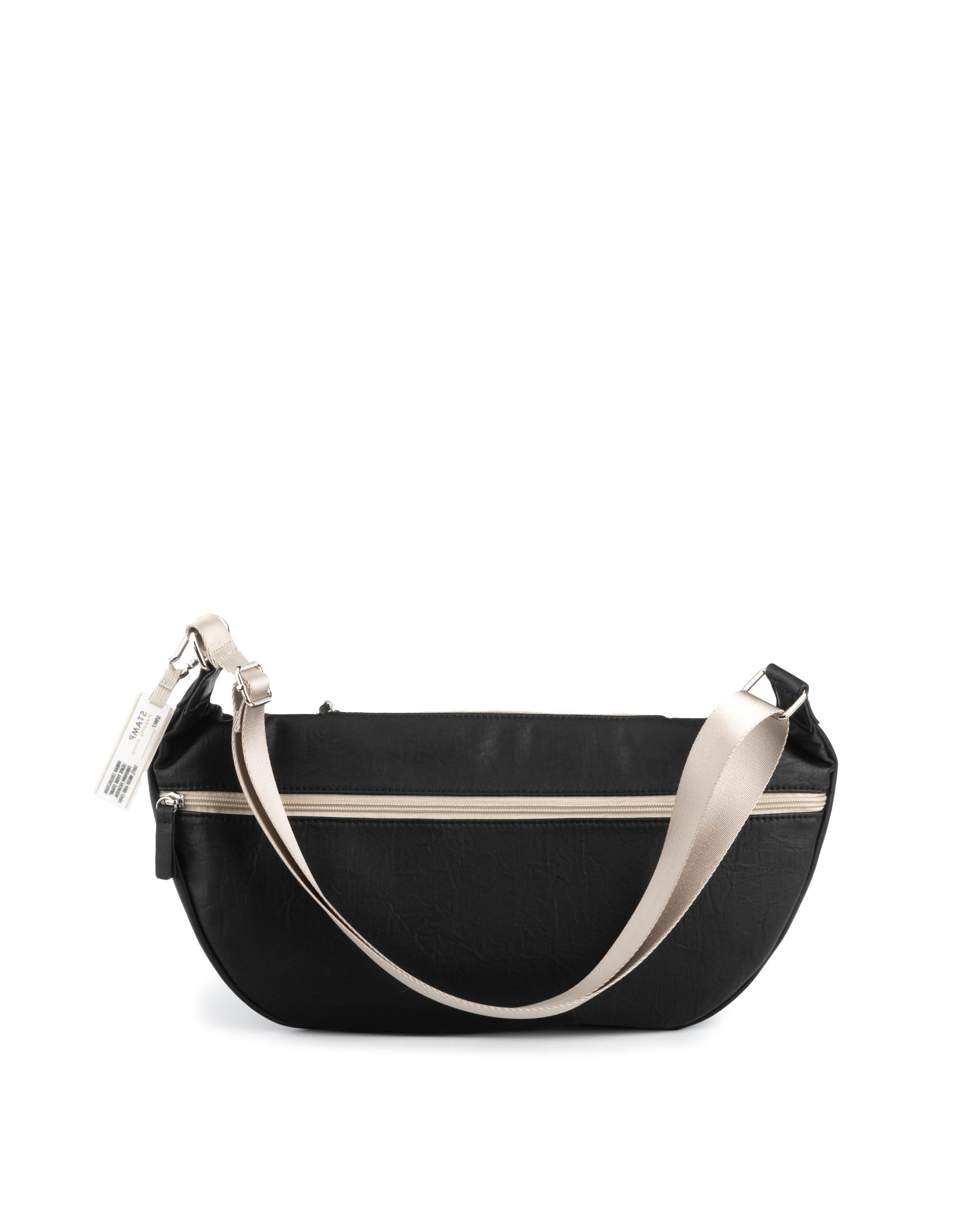 Bolso grande de mujer en ecopiel ST8603 Atik negro - Imagen 3