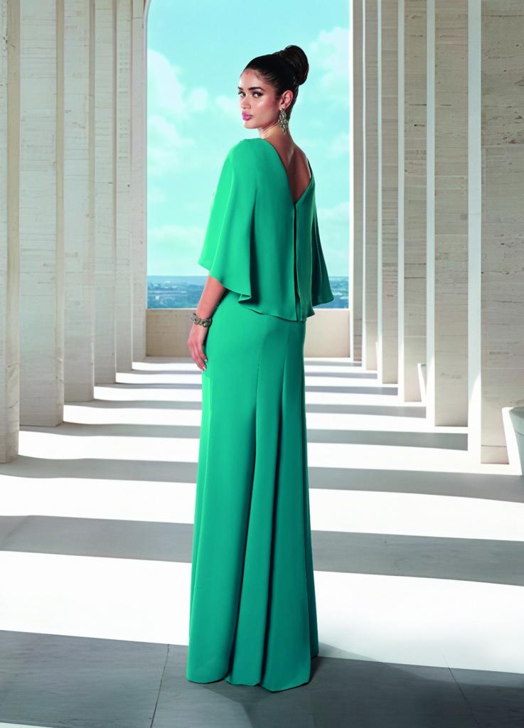 Vestido Madrina capa - Imagen 2