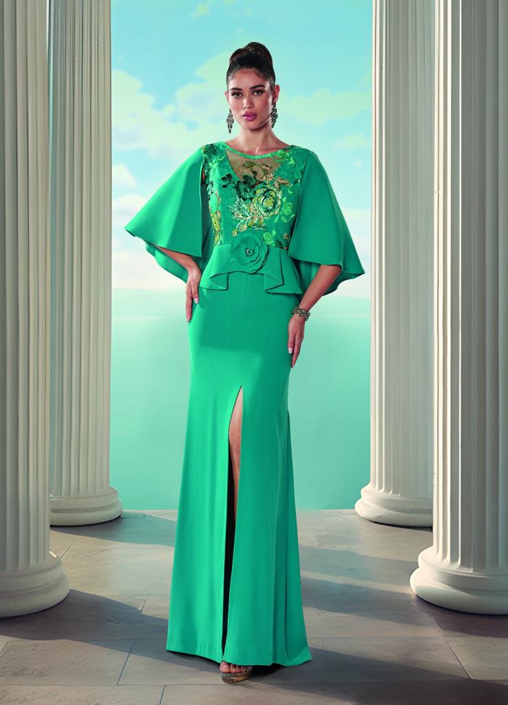 Vestido Madrina capa