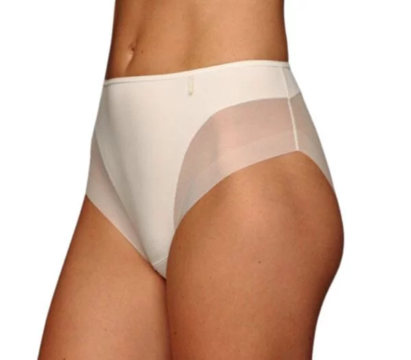Avet Braguita midi microfibra efecto tanga 32188 Talla M Blanco