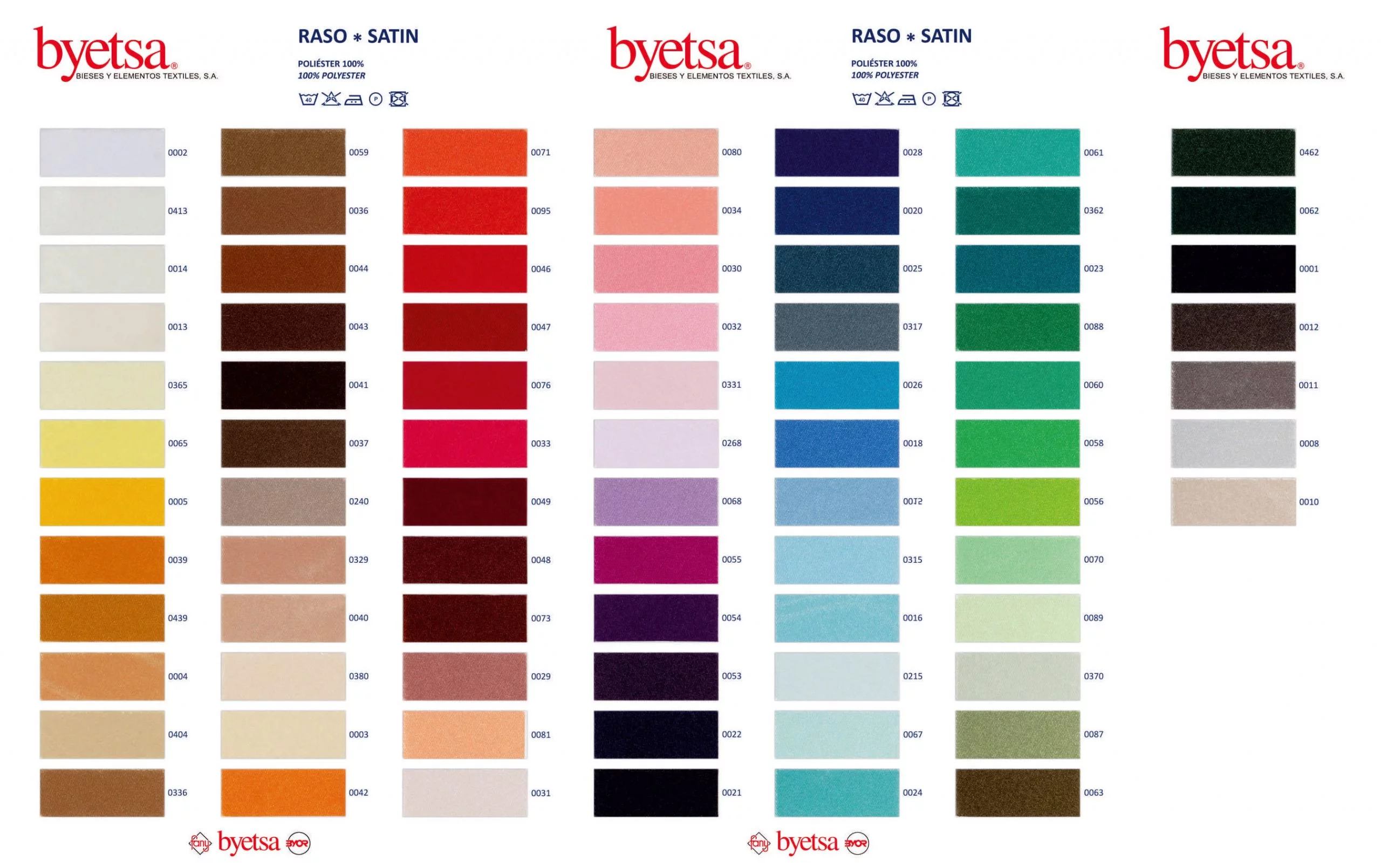 Bies raso color 0022