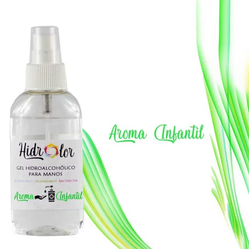 Hidrolor gel hidroalcohólico Infantil 100 ml vaporizador