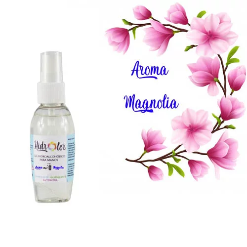 Hidrolor gel hidroalcohólico Magnolia 50 ml vaporizador